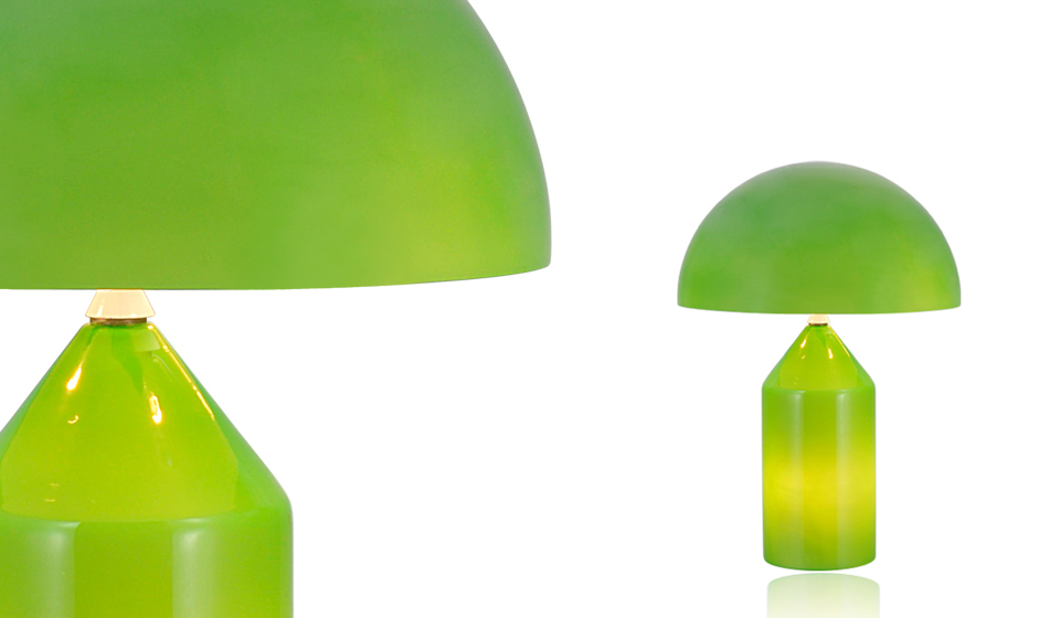 現(xiàn)代經(jīng)典燈飾|臺燈|辦公家具|oluce Atollo Table lamp 蘑菇現(xiàn)代玻璃臺燈